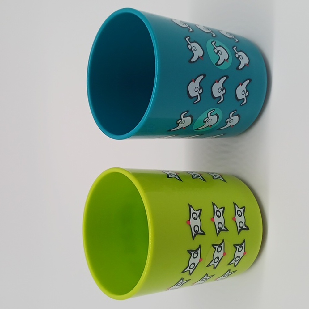 2 Tommee Tippee No Knock 6 oz. Cups